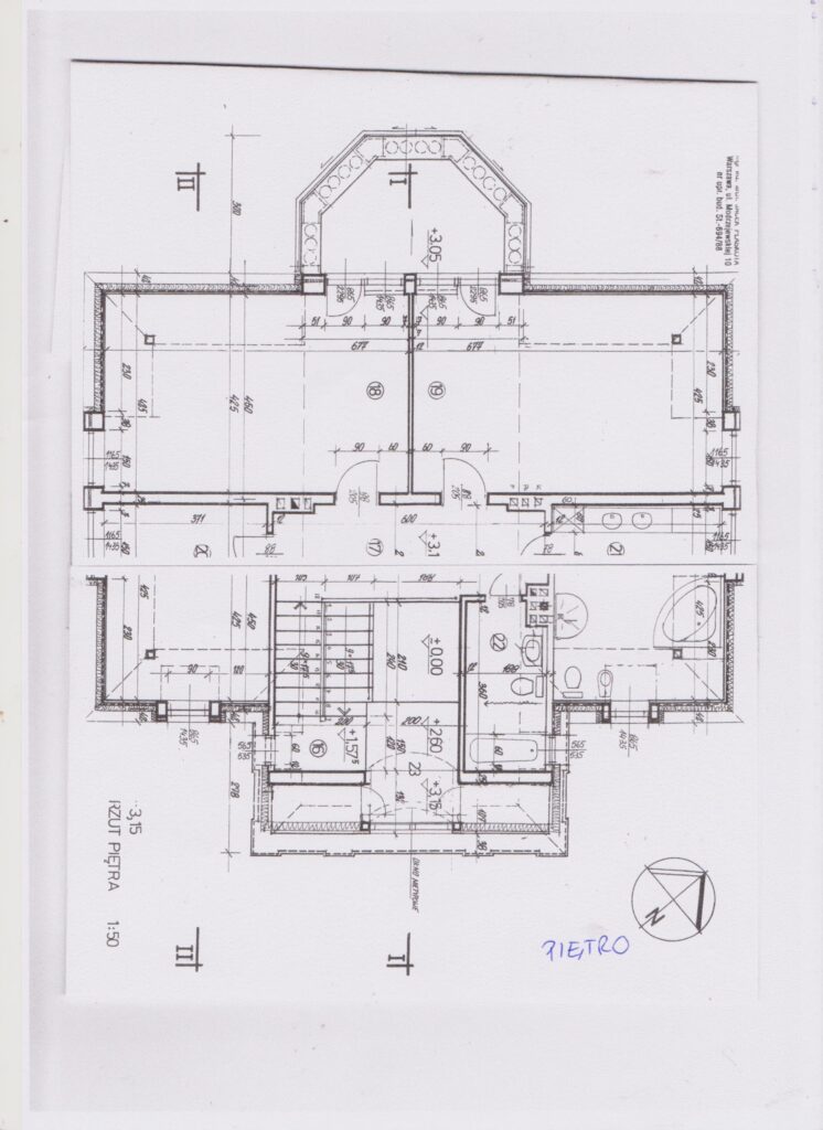 piętro, first floor